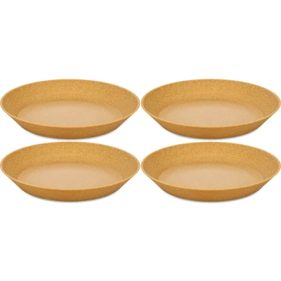 Afbeelding van Koziol Diepe Borden Connect Bruin ø 24 cm 4 Stuks
