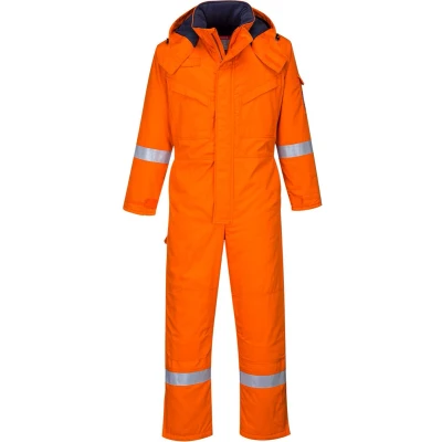 Afbeelding van Winteroverall Vlamvertragende Antistatische FR53 Oranje Portwest