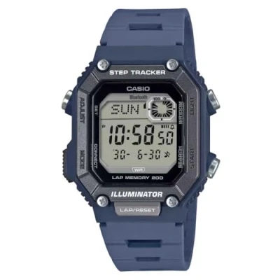 Afbeelding van Casio Digitaal horloge, Heren, Maat: One Size, Blue