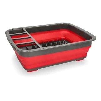 Afbeelding van Afdruiprek Dirt Devil 37.5 x 29.5 11.5 cm (Opvouwbaar, Rood)