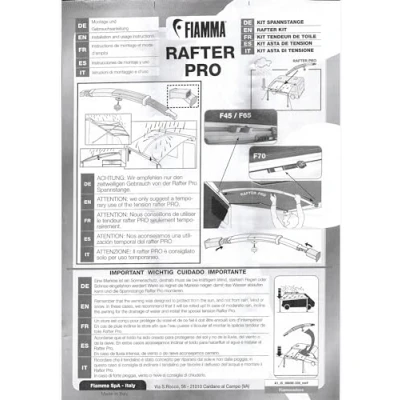 Afbeelding van Fiamma Rafter Pro Kleurloos Luifels Accessoires