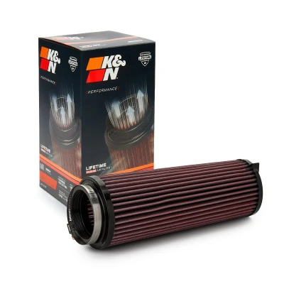 Afbeelding van K&amp;N Filters E 2018 Luchtfilter 306 102 117 Rond Long life filter MERCEDES BENZ: C Class Saloon, T modell, Coupe