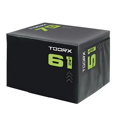 Afbeelding van Toorx Fitness SOFT Plyobox Light 3 in 1 Zwart Foam