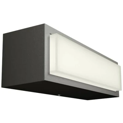 Afbeelding van Philips Stratosphere 8720169263697 LED buitenlamp (wand) 3.8 W Antraciet