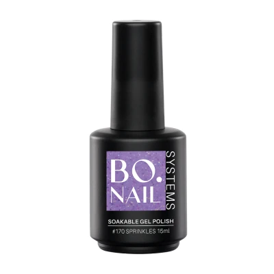 Afbeelding van BO.NAIL SYSTEMS BO Soakable Gel Polish #170 Sprinkles 15ml