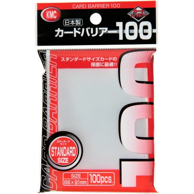 Afbeelding van KMC Standard Sleeves: Card Barrier (100 stuks)
