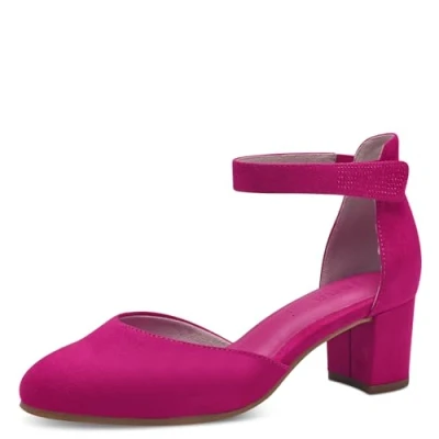 Afbeelding van Jana Klassieke pumps, Dames, Maat: 36, Fuxia Textiel