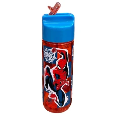 Afbeelding van Tritan Ecozen Spiderman Marvel drinkfles voor kinderen, 540 ml, met opvouwbare tuit