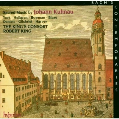 Afbeelding van Kuhnau: Sacred Music / Robert King, King&#039;s Consort