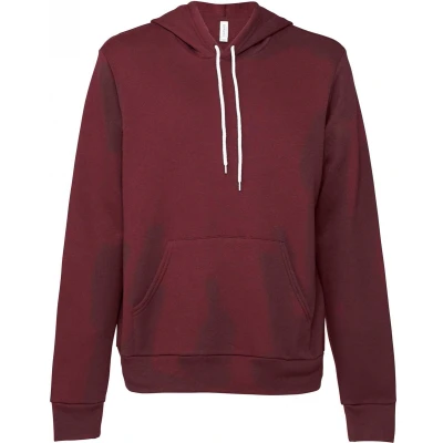 Afbeelding van Bella+Canvas Unisex Poly Cotton Fleece Pullover Hoodie CV3719 Maroon