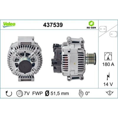 Afbeelding van Valeo Alternator/Dynamo 437539