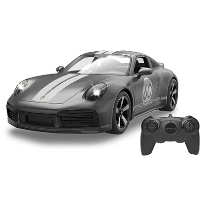 Afbeelding van 1:16 Jamara 402162 RC Auto Porsche 911 Sport Classic Grijs 2,4GHz Model Kant en Klaar