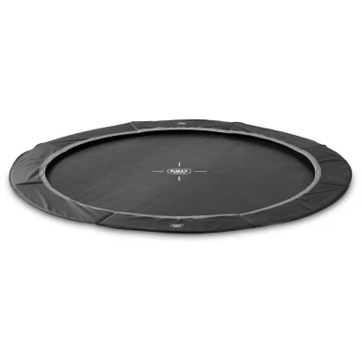 Afbeelding van EXIT Interra Groundlevel Sports Trampoline Ø305cm Zwart