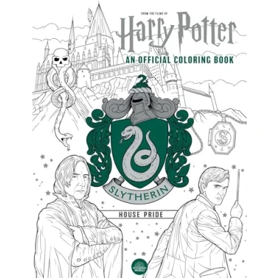 Afbeelding van Harry Potter Potter: Slytherin House Pride: The Official Coloring Book