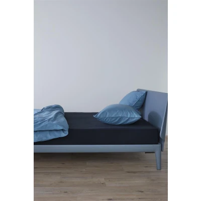 Afbeelding van Beddinghouse Topper Hoeslaken Jersey Navy