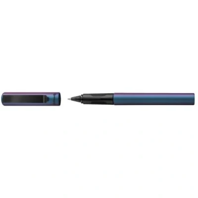 Image de Pelikan Pina Colada Holo Stylo roller rechargeable avec cartouche d&#039;encre standard Bleu