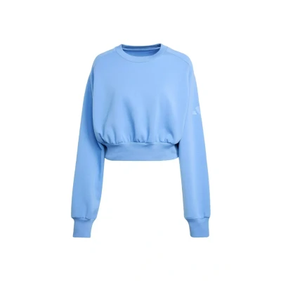 Afbeelding van adidas Sportswear Soft Lux Loose Sweatshirt Dames Blauw 2XS