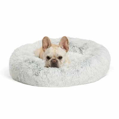 Afbeelding van Outward Hound Donut Shag bed hondenkussen diameter 58 cm
