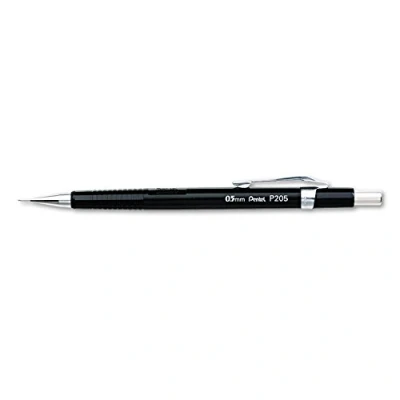 Afbeelding van Pentel P205A P205 A vulpotlood Sharp stiftgeleiding, 0,5 mm, zwart, 1 stuk (1 stuk)