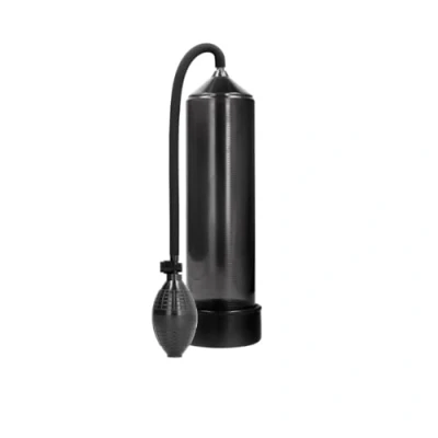 Afbeelding van Pumped Klassieke Penis Pomp met Ballonpomp Inclusief Siliconen Penisring 30 cm Zwart