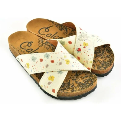 Afbeelding van GOBY Leafes Slippers Sandalen Hoge kwaliteit Handmade Maat 35