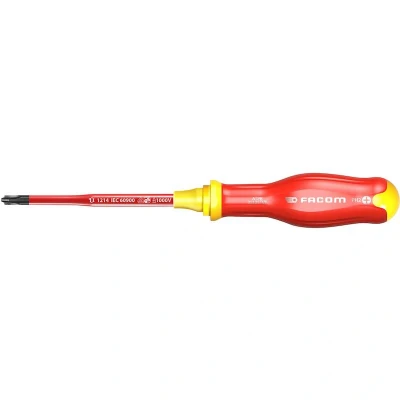 Image de FACOM ATPB2X125TVE Tournevis ProTwist Borneo pour vis à fente et Phillips combinées PHB2 x 125 mm