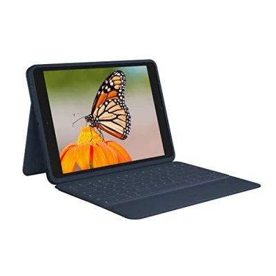 Afbeelding van Logitech Rugged Combo 3 Blauw Smart Connector QWERTZ Duits