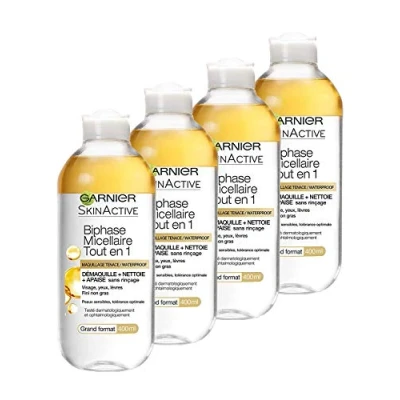 Afbeelding van Garnier SkinActive Alles in één 2 fase micellaire oplossing alle huidtypes, zelfs de gevoelige 400 ml