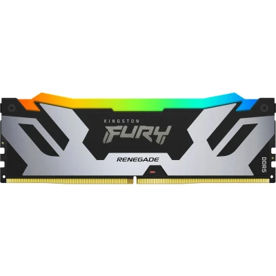 Afbeelding van Kingston Technology FURY 24GB 8000MT/s DDR5 CL38 DIMM Renegade RGB Silver