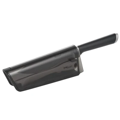 Afbeelding van Tefal Ever Sharp Chef K25791, mes en koksmessenslijper, 16,5 cm, houdt je lemmet scherp, scherpt voor na elk gebruik, van roestvrij staal, intelligent vergrendelingssysteem