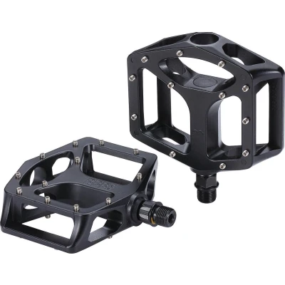 Afbeelding van BBB Cycling MountainHigh Set Fietspedalen MTB Platformpedalen Antislip Mountainbike Pedalen Mat Zwart BPD 32