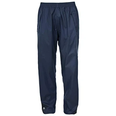 Afbeelding van Trespass Adults Unisex Qikpac Overtrousers/Bottoms (Dark Navy)