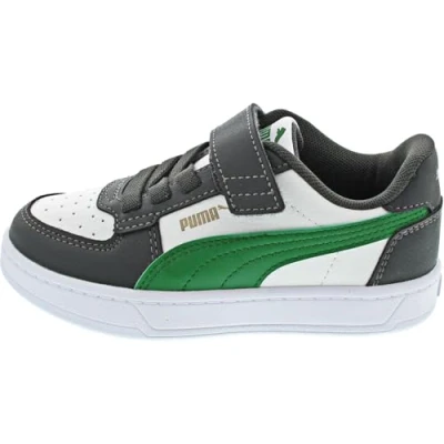 Afbeelding van PUMA Caven 2.0 AC+PS, Sportstyle Kids Kinderen &amp; tieners, Lichtgrijs, wit, 33 EU