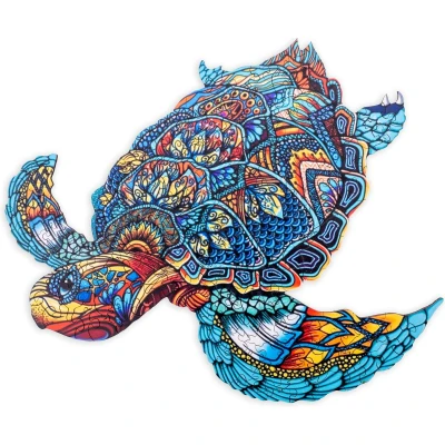 Afbeelding van Puzzel A4 Schildpad