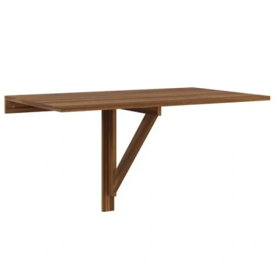 Afbeelding van Wandtafel Inklapbaar 100X60X56 Cm Bewerkt Hout 1 / Bruineiken