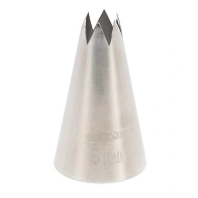 Afbeelding van Spuitmondje rvs ster 13 mm