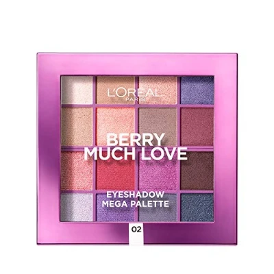 Afbeelding van L&#039;Oréal Mega Oogschaduw Palette 02 Berry Much Love
