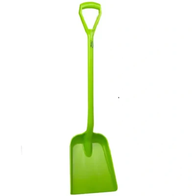 Afbeelding van Vikan Shovels Hygiene Scoop Lime Straight Handle 1040mm Standard Blade 327x271mm