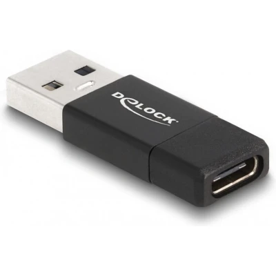 Afbeelding van Delock USB adapter type A (M) naar C (W) (0.04 m, 3.2 Gen 2), kabel