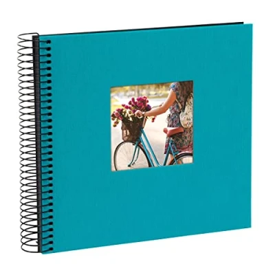 Afbeelding van Goldbuch Spiraal fotoalbum Bella Vista Turquoise 20x20 cm