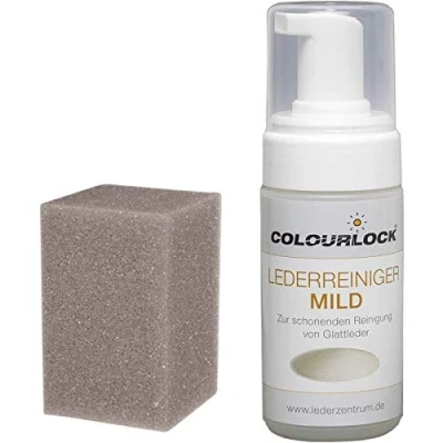 Afbeelding van COLOURLOCK Zachte leerreiniger 125 ml met spons