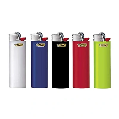 Afbeelding van BIC Maxi Reibrad Aansteker Neutraal met Zündstein (BIC J26) (5 stuks)