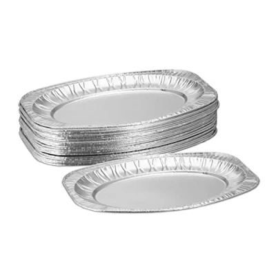 Afbeelding van Relaxdays, Wegwerpservies, 25x serveerborden (25 x)