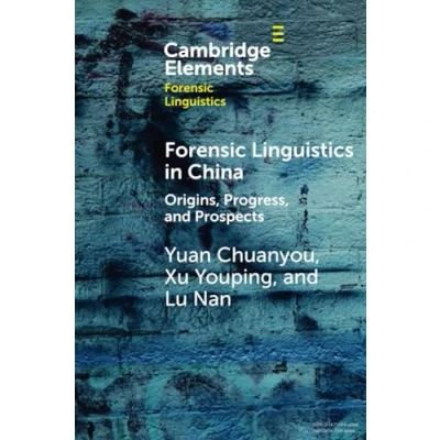 Afbeelding van Elements in Forensic Linguistics China