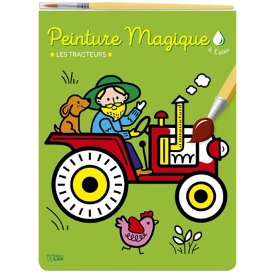Image de Peinture magique les tracteurs