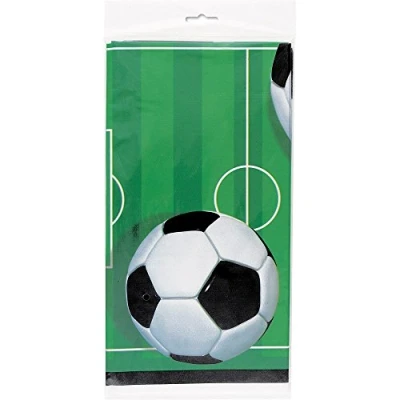 Afbeelding van Voetbal Tafelkleed 3D Plastic 137x213cm