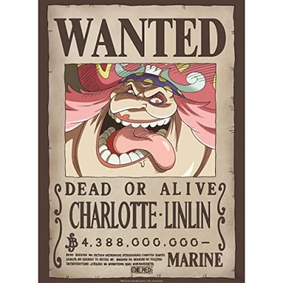 Afbeelding van Poster One Piece Wanted Big Mom 38x52cm