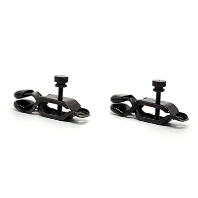Afbeelding van FETISH ADDICT Nipple Clamps Adjustable Metal Black