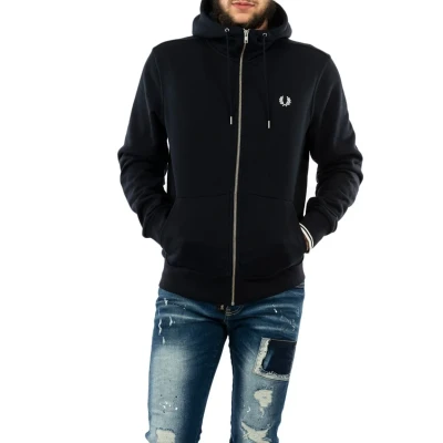 Afbeelding van Fred Perry Sweatshirt Met Rits Maat L