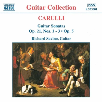 Afbeelding van Richard Savino Guitar Sonatas (CD)